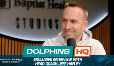 Exclusive interview with Dolphins Head Coach Jeff Hafley | Dolphins HQ