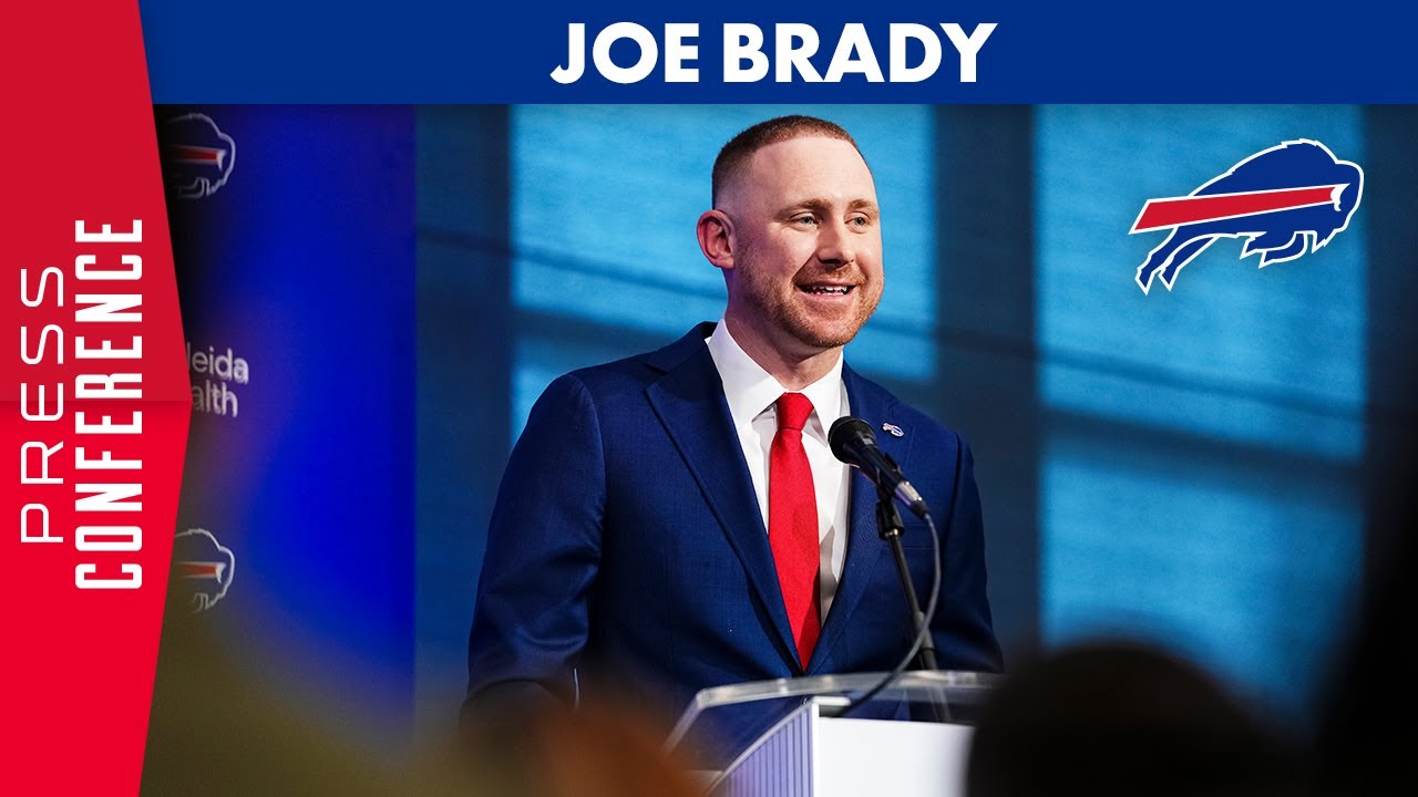 Joe Brady Introductory Press Conference | Buffalo Bills