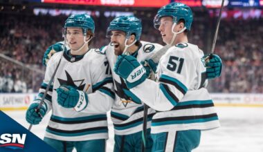 Sharks Stun Oilers With Two Goals In Opening 95 Seconds