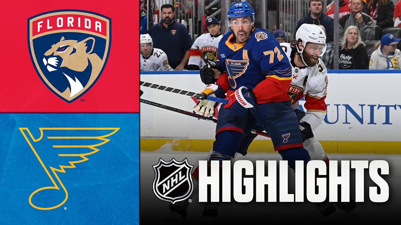 Panthers vs. Blues | NHL Highlights | January 29, 2026