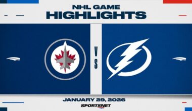 NHL Highlights | Jets vs. Lightning - January 29, 2026