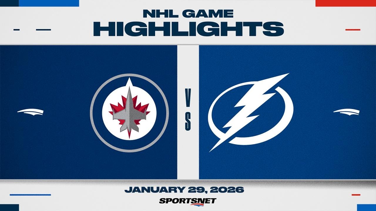 NHL Highlights | Jets vs. Lightning - January 29, 2026