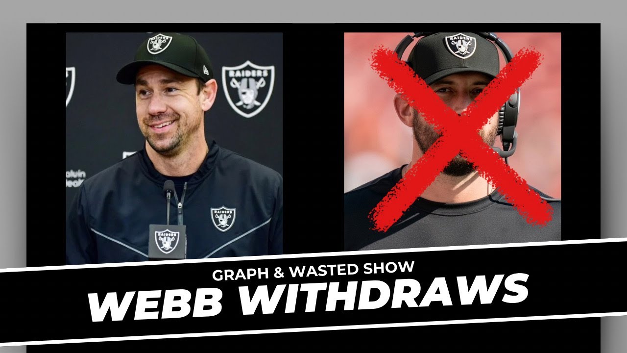 #Raiders | BREAKING 🚨Webb Withdraws From HC Job | Kubiak Or Bust |