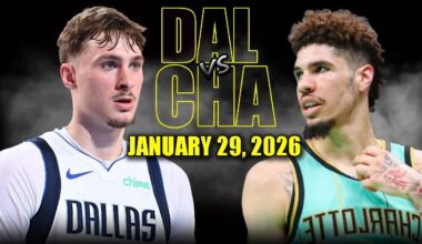 Dallas Mavericks vs Charlotte Hornets Full Game Highlights – January 29, 2026 | NBA Season