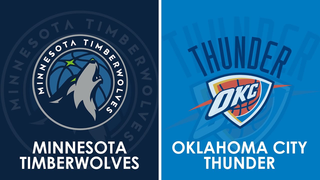 Minnesota Timberwolves vs Oklahoma City Thunder NBA Live Scoreboard