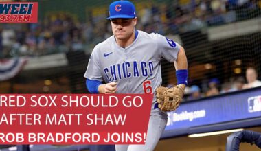 Rob Bradford explains why the Red Sox should go after Cubs 3rd baseman Matt Shaw | Jones & Keefe