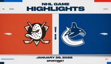 NHL Highlights | Ducks vs. Canucks - January 29, 2026