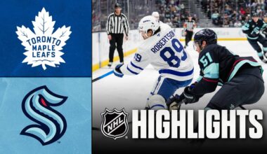 Maple Leafs vs. Kraken | NHL Highlights | January 29, 2026