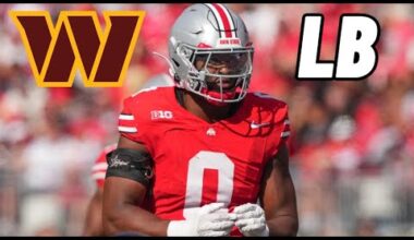 Washington Commanders Surprise Everyone And Take LB Sonny Styles. Daniel Jeremiah Mock Draft.
