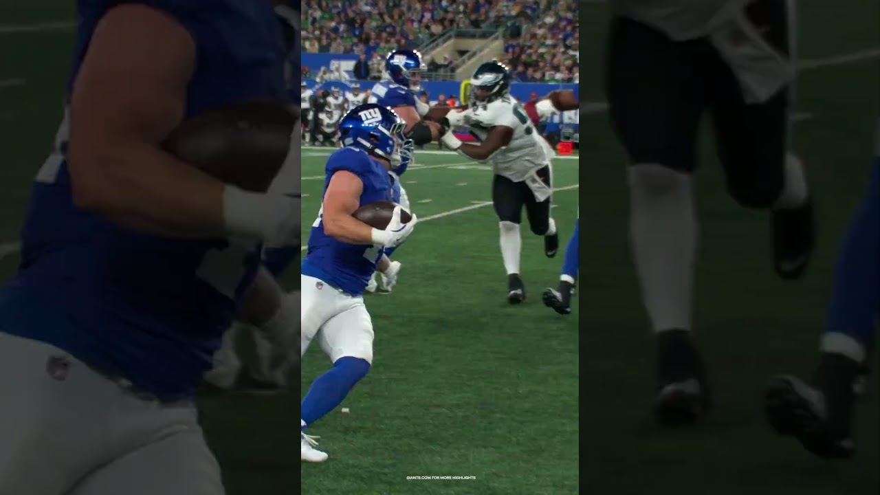 Ready for more Skatt highlights next season 👹 #shorts #nfl #giants #nygiants #newyorkgiants