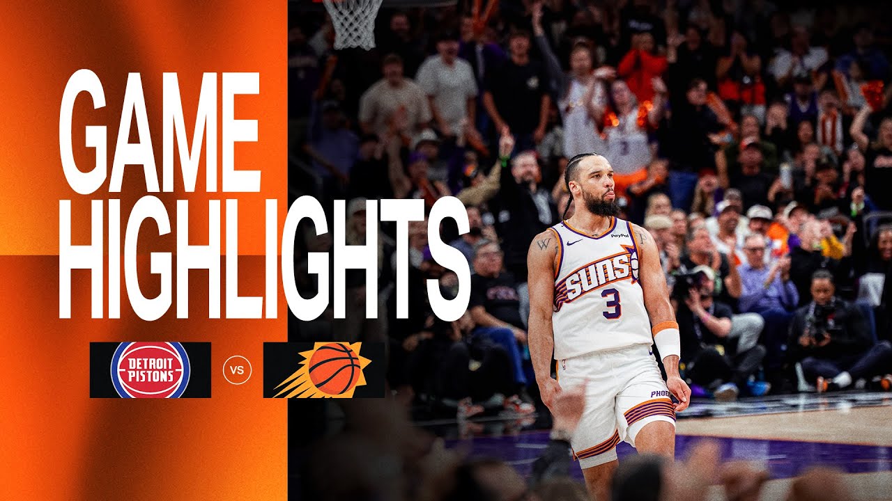 Dillon Brooks & Grayson Allen power Phoenix Suns to win vs Detroit Pistons | Game Highlights 1-27-26
