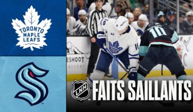 Maple Leafs vs Kraken 29/01/26 | Faits saillants