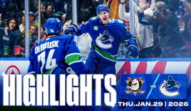 Game in 10 | Vancouver Canucks vs. Anaheim Ducks Highlights (Jan 29, 2026)