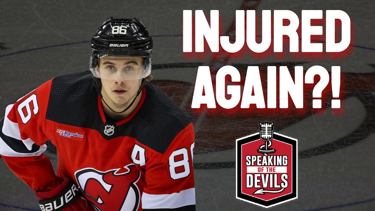 NJ Devils 'Jack Hughes injured AGAIN?! Here's the latest