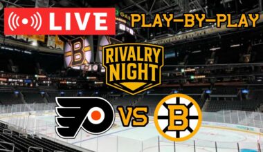 LIVE: Philadelphia Flyers VS Boston Bruins RIVALRY NIGHT Commentary/Scoreboard! #nhlbruins