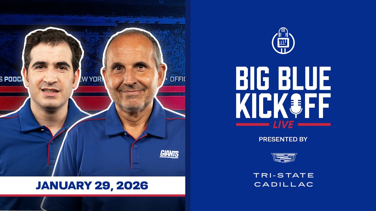 January 29, 2026 | Big Blue Kickoff Live | New York Giants