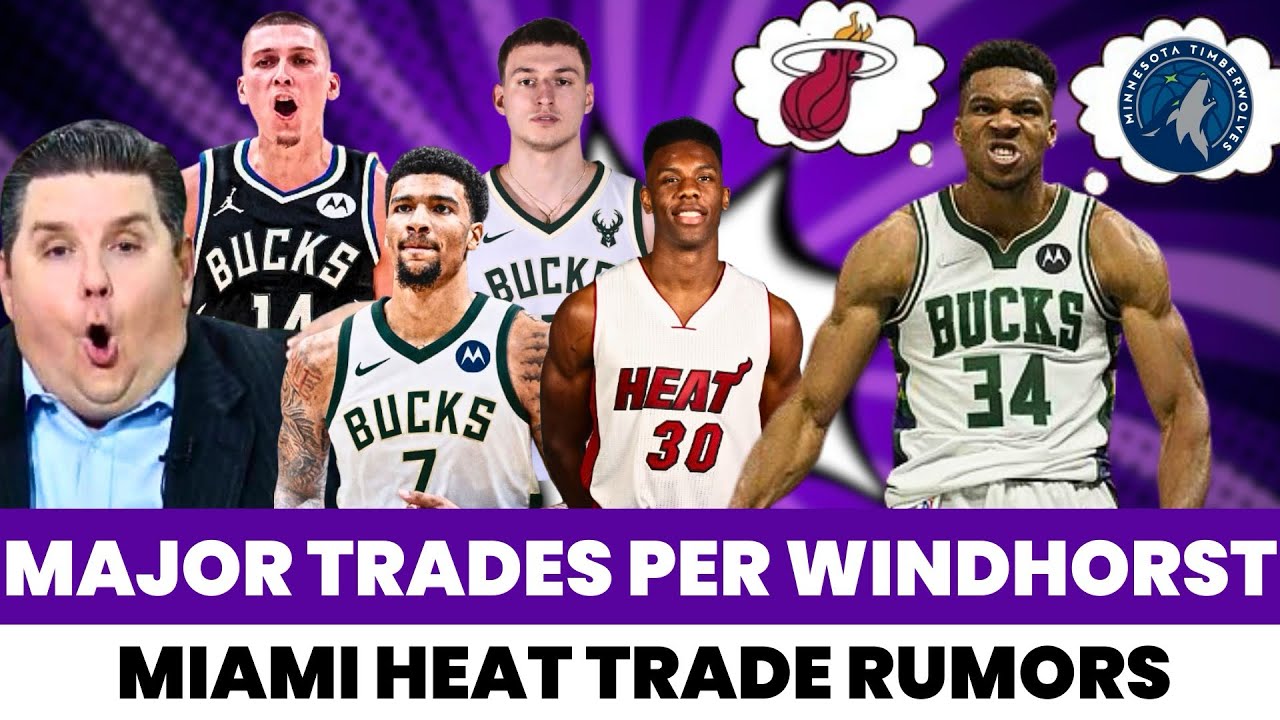 NBA SHOCKER: Giannis Wants To Stay In The East! Miami Heat & Wolves Lead the Giannis Trade WAR!