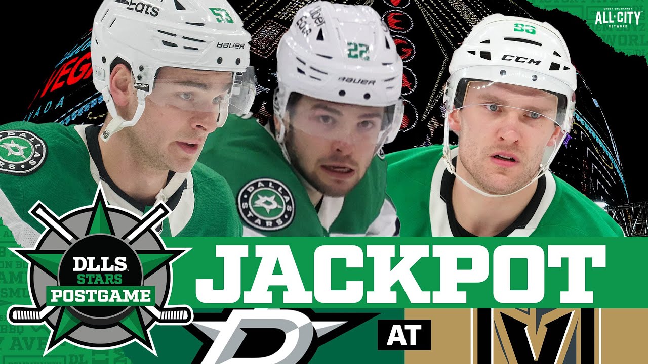 Stars Beat Vegas 5-4 In Shootout After Blowing 3-Goal Lead | DLLS STARS POSTGAME