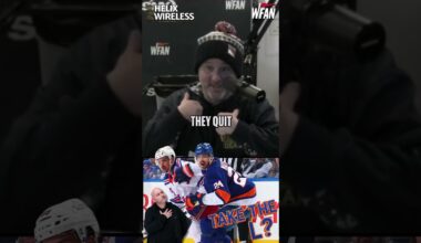 Morash says the Islanders sweep of the Rangers doesn't count since the Blueshirts aren't trying: