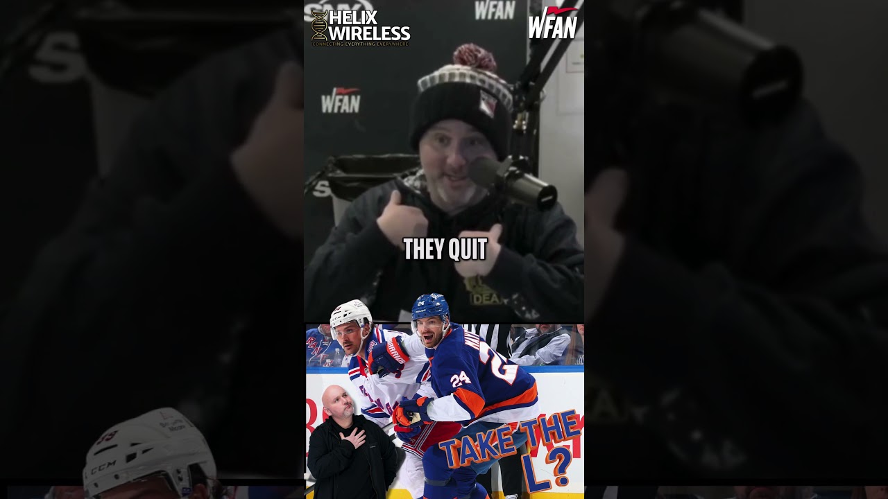 Morash says the Islanders sweep of the Rangers doesn't count since the Blueshirts aren't trying: