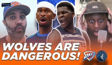 TWolves-Thunder Reaction: Minnesota defense puts OKC IN JAIL | The Dime With Josh and Kwab