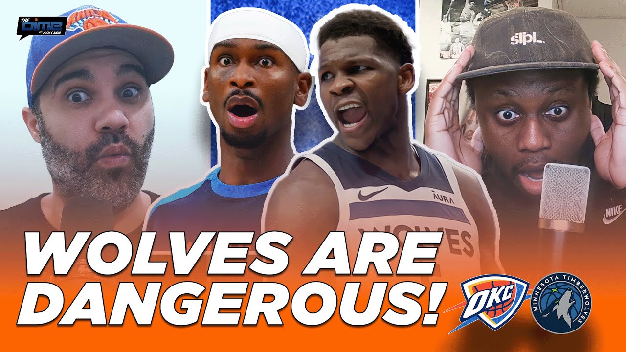 TWolves-Thunder Reaction: Minnesota defense puts OKC IN JAIL | The Dime With Josh and Kwab
