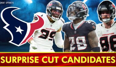 4 SURPRISE Texans Cut Candidates Before The Start Of NFL Free Agency