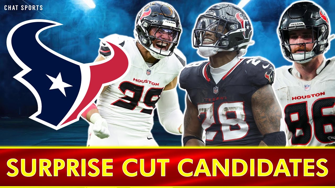 4 SURPRISE Texans Cut Candidates Before The Start Of NFL Free Agency