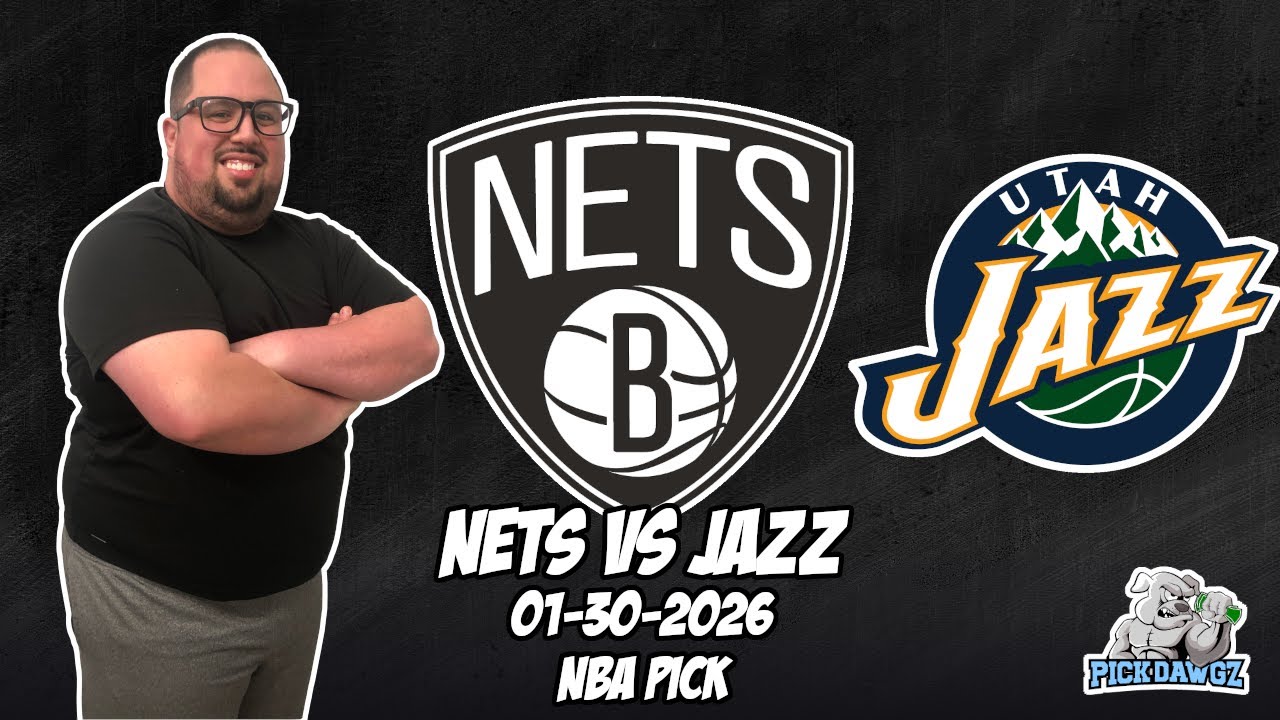 Brooklyn Nets vs Utah Jazz 1/30/26 NBA Free Picks & Prediction | NBA Tips
