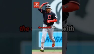 Guardians extend Jose Ramirez amid offensive concerns #shorts #guardians #mlb