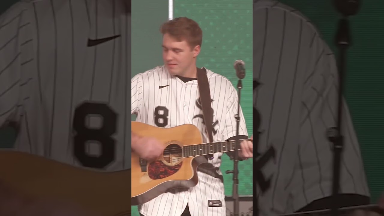 Kyle Teel: Catcher, hitter and strummer 🎸 #whitesox #mlb