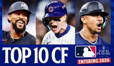 Ranking the Top 10 CF in MLB entering 2026! (Who is the best center fielder in baseball right now?)