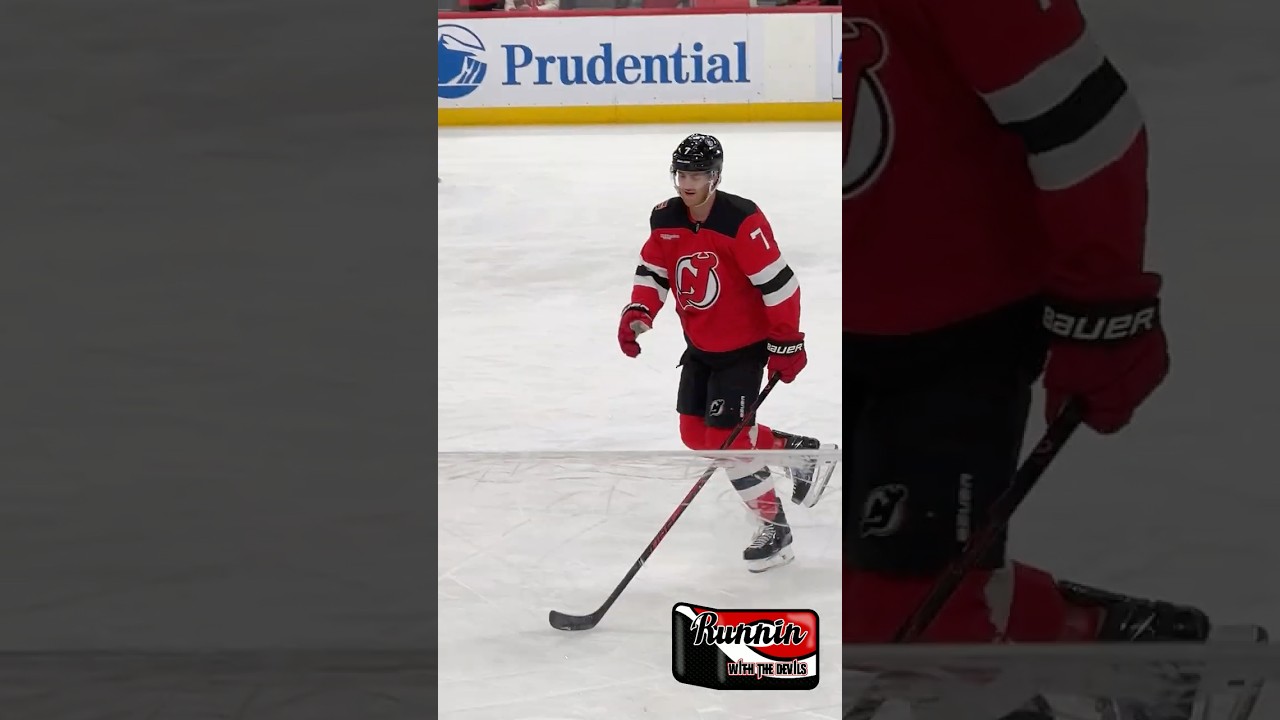 NJ Devils Dougie Hamilton Warmups #njdevils #shorts #shortsvideo #shortvideo #short #devils
