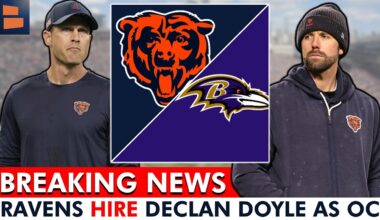 🚨BREAKING: Ravens Hire Bears Declan Doyle As Offensive Coordinator