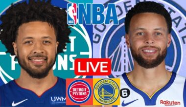 LIVE: DETROIT PISTONS vs GOLDEN STATE WARRIORS | NBA | PLAY BY PLAY | SCOREBOARD