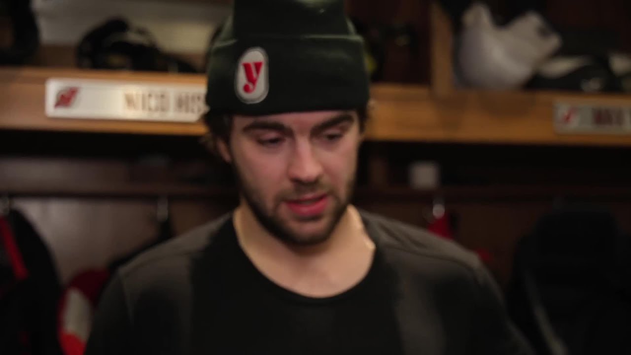 "A risky one" Hischier comments on his OT winner and more after Devils top Preds