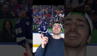 He was born to be a Villain.. and he clearly LOVES IT😂 #hockey #nhl #tampabaylightning