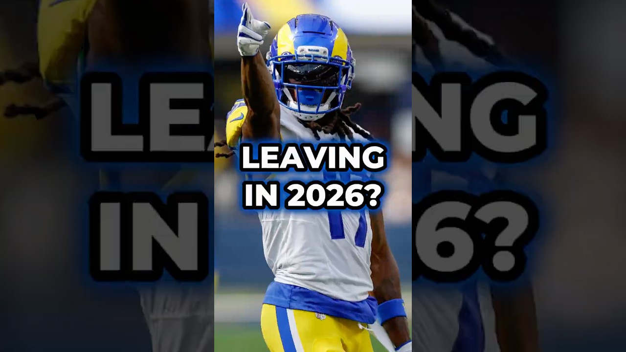 Is Davante Adams Leaving The Rams In 2026? #nfl #rams #shorts