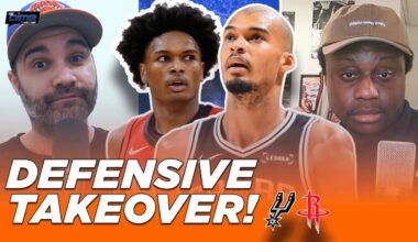 Spurs-Rockets Reaction: Wemby & Castle TAKE OVER, SA had HOU IN JAIL | The Dime With Josh and Kwab