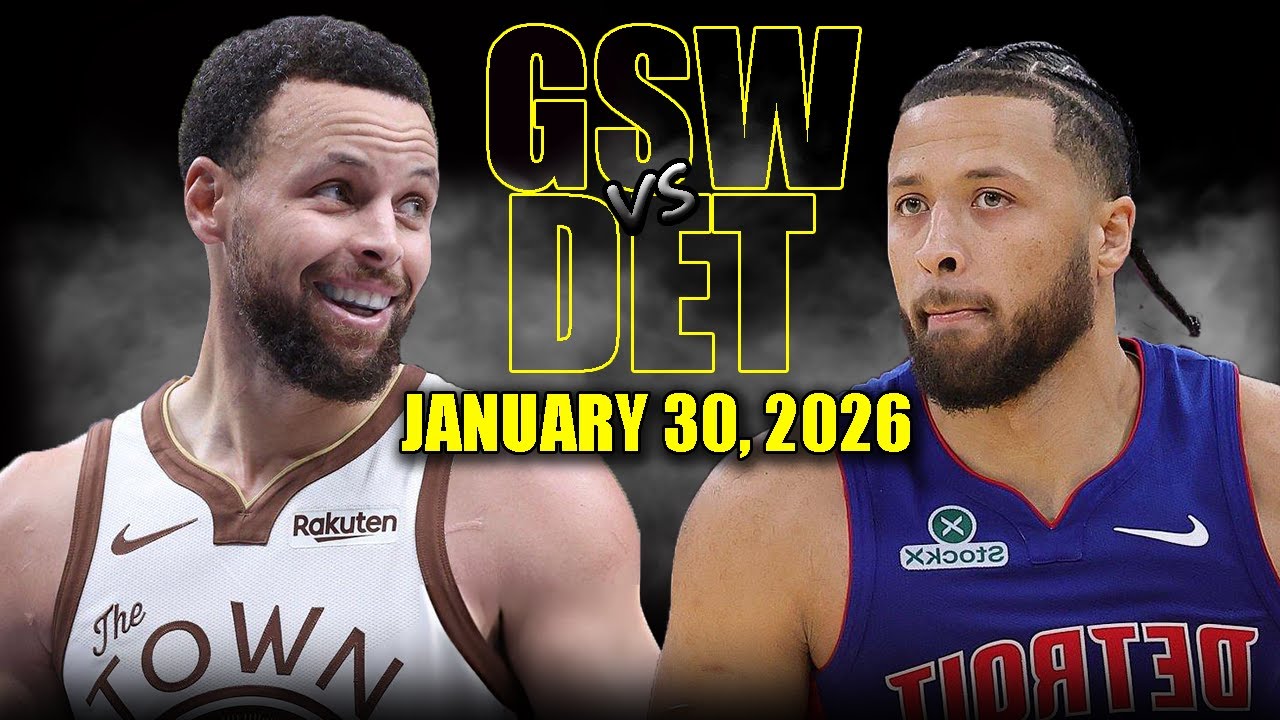 Golden State Warriors vs Detroit Pistons Full Game Highlights – January 30, 2026 | NBA Season