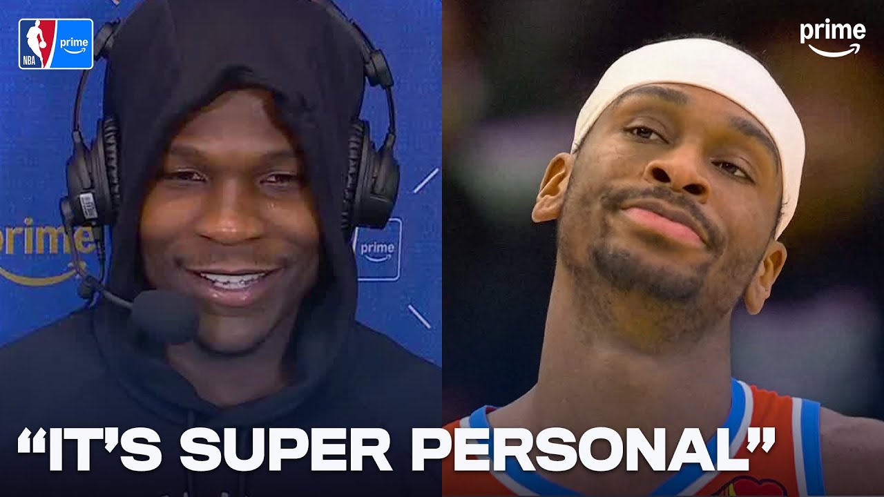 Anthony Edwards on Why Facing the Thunder Feels Personal | NBA on Prime