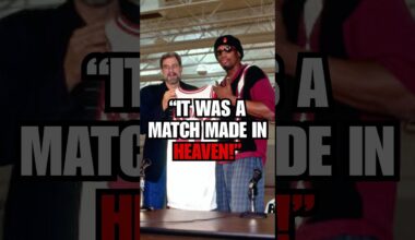 NBA legends TELL a STORY about the PROCESS of BRINGING Dennis Rodman to the BULLS!🔥 #shorts #nba