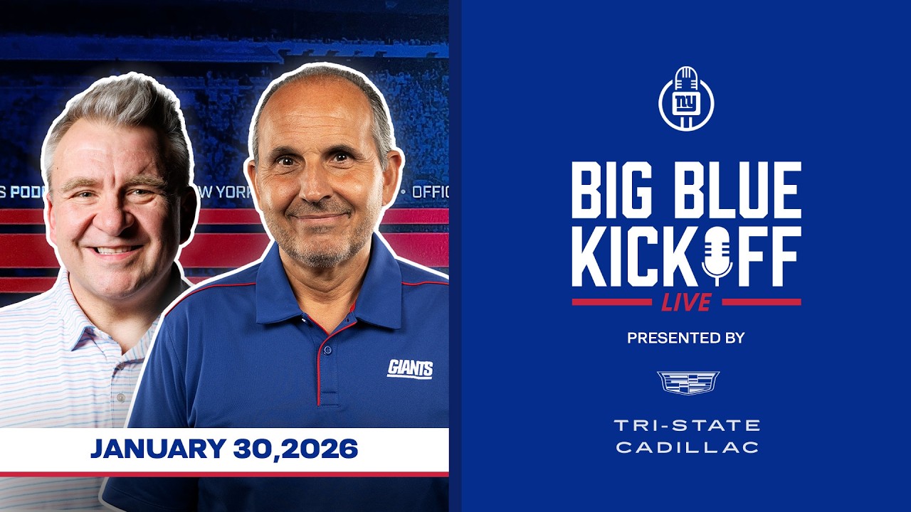 January 30, 2026 | Big Blue Kickoff Live | New York Giants