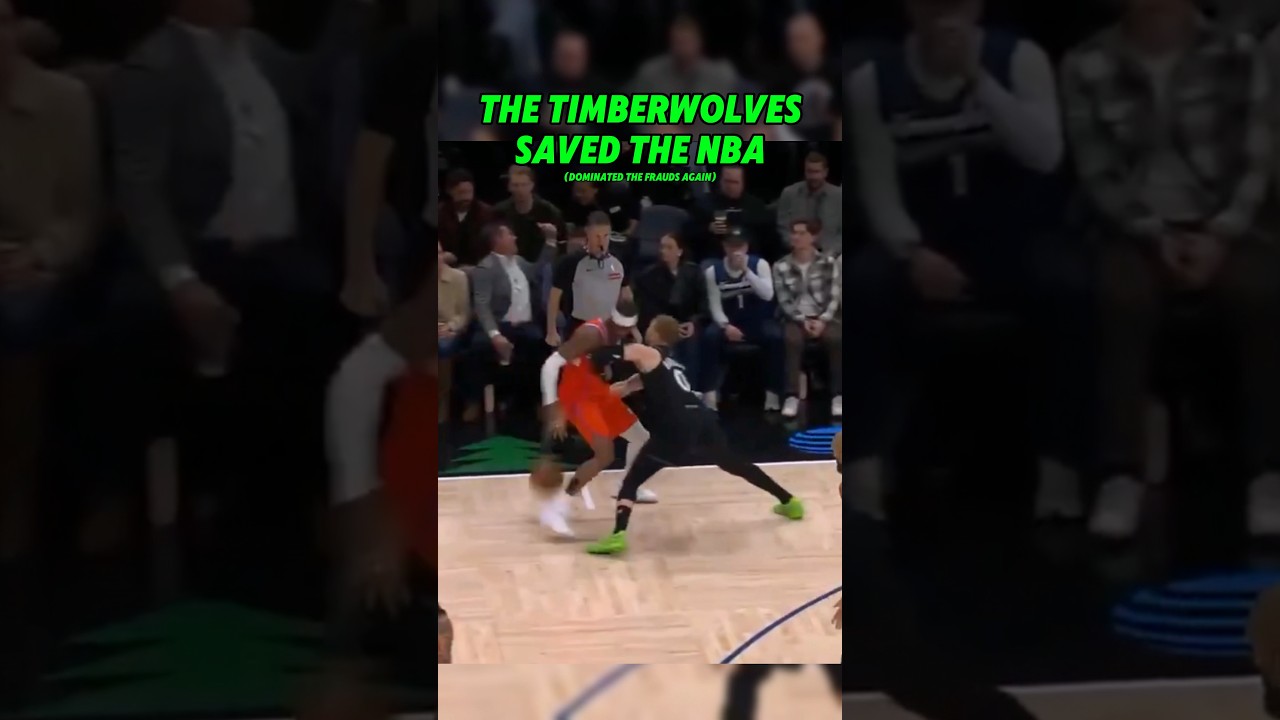 THE TIMBERWOLVES PUNKED THE THUNDER AGAIN #minnesotatimberwolves #anthonyedwards #okcthunder #hooper