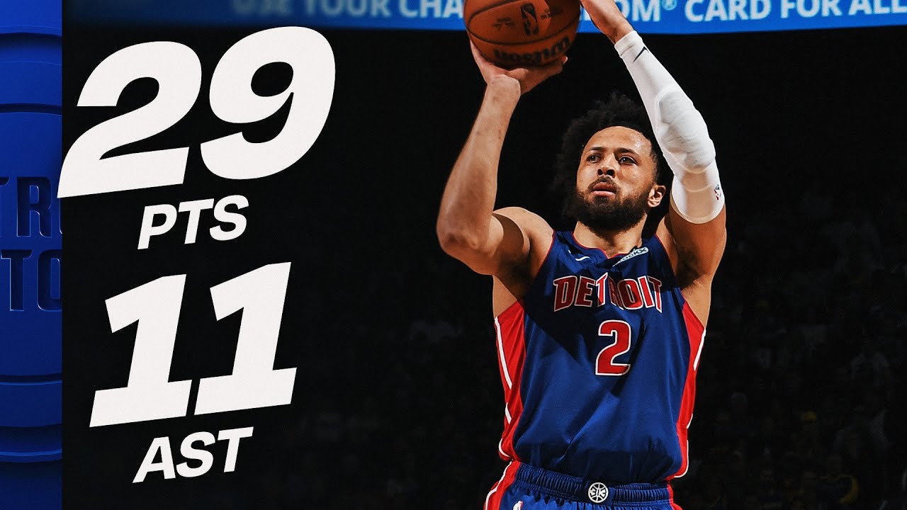 Cade Cunningham Leads Pistons Past Warriors With 29 PTS & 11 AST | January 2026