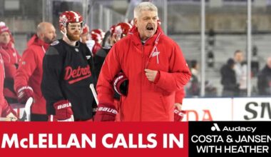 Red Wings Head Coach Todd McLellan Joins The Show | Costa and Jansen