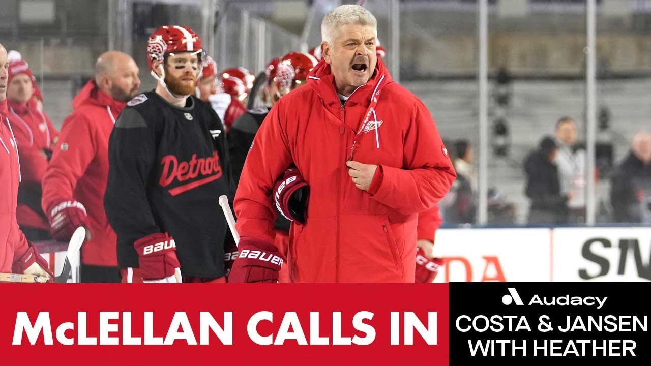 Red Wings Head Coach Todd McLellan Joins The Show | Costa and Jansen