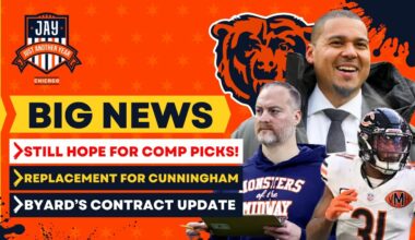 Bears Extra Picks Are BACK ON THE TABLE + Cunningham's Reported Replacement & Byard's Contract News
