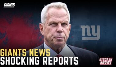 Shocking Reports in Giants Land | New York Giants Football Talk
