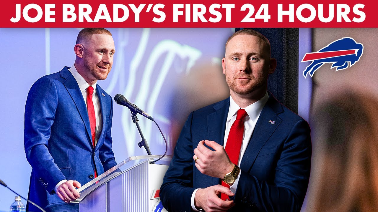 Behind-the-Scenes with Joe Brady on His First Day As Head Coach of the Buffalo Bills!